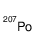 polonium-207 atom Structure