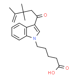 UR-144 Degradant N-pentanoic acid metabolite Structure