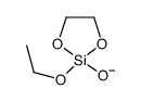 Silicic acid, 1,2-ethanediyl ethyl ester Structure
