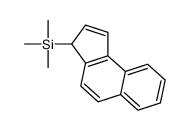 3H-cyclopenta[a]naphthalen-3-yl(trimethyl)silane结构式