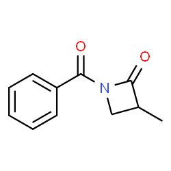 2-Azetidinone,1-benzoyl-3-methyl-结构式