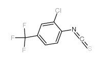 2-氯-4-(三氟甲基)异硫氰酸苯酯结构式