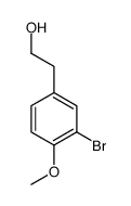 2-(3-溴-4-甲氧基苯基)乙醇结构式