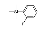 (2-Fluorophenyl)trimethylsilane Structure