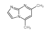 5,7-二甲基咪唑并[1,2-a]嘧啶结构式