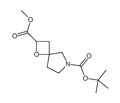 2-Methyl 6-(2-methyl-2-propanyl) 1-oxa-6-azaspiro[3.4]octane-2,6- dicarboxylate Structure