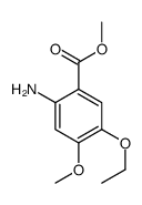 Methyl 2-amino-5-ethoxy-4-methoxybenzoate Structure