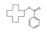 cyclododecyl thiobenzoate Structure