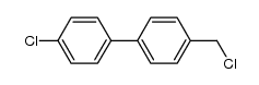 4-(4-chlorophenyl)benzyl chloride Structure