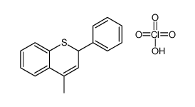 4-methyl-2-phenyl-2H-thiochromen-1-ium,perchlorate结构式