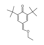 2,6-di-tert-butyl-4-ethoxymethylenecyclohexa-2,5-dienone Structure