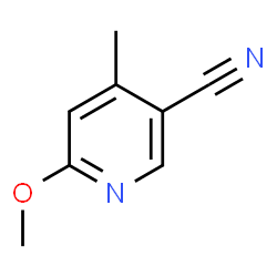 3-Pyridinecarbonitrile,6-methoxy-4-methyl-(9CI) Structure