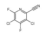 3,5-dichloro-4,6-difluoro-pyridine-2-carbonitrile Structure