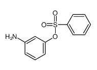 m-aminophenyl benzenesulphonate结构式