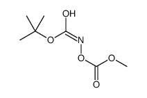 Carbamic acid, [(methoxycarbonyl)oxy]-, 1,1-dimethylethyl ester (9CI) picture