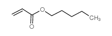 2-Propenoic acid,pentyl ester structure