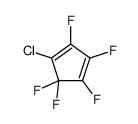 1-氯-2,3,4,5,5-五氟-1,3-环戊二烯结构式