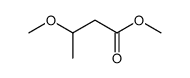 Methyl β-methoxybutyrate Structure