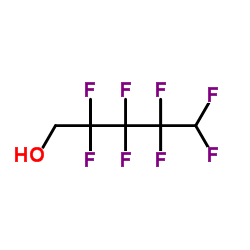 2,2,3,3,4,4,5,5-Octafluoro-1-pentanol Structure