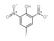 Phenol,4-fluoro-2,6-dinitro- Structure