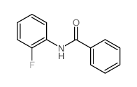 Benzamide,N-(2-fluorophenyl)-结构式