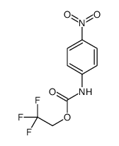 2,2,2-trifluoroethyl N-(4-nitrophenyl)carbamate结构式