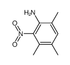 3,4,6-trimethyl-2-nitro-aniline Structure