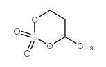 4-methyl-1,3,2-dioxathiane 2,2-dioxide Structure
