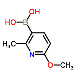(6-甲氧基-2-甲基吡啶-3-基)硼酸图片