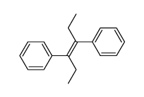 3,4-diphenyl-hex-3-ene Structure
