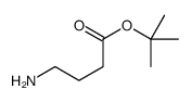 Butanoic acid, 4-amino-, 1,1-dimethylethyl ester Structure