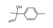 2-(p-tolyl)but-3-en-2-ol Structure