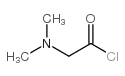 (Dimethylamino)acetyl chloride Structure