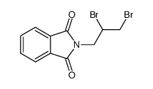 N-(2,3-Dibromopropyl)phthalic imide结构式