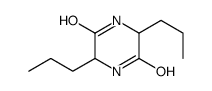 3,6-dipropylpiperazine-2,5-dione Structure