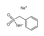 sodium salt of phenylmethanesulfamide Structure