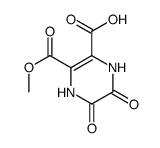 5,6-二羟基-3-(甲氧基羰基)吡嗪-2-羧酸结构式