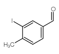 3-碘-4-甲基苯甲醛结构式