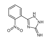 5-(2-硝基苯基)-4H-1,2,4-三唑-3-胺结构式