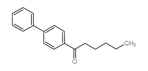 4-己酰基联苯结构式