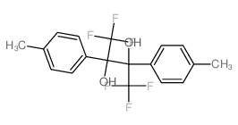 1,1,1,4,4,4-hexafluoro-2,3-bis(4-methylphenyl)butane-2,3-diol Structure