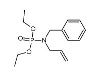 diethyl allyl(benzyl)phosphoramidate结构式