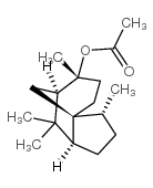 八氢-3,6,8,8-四甲基-1H-3A,7-亚甲基甘菊环-6-醇乙酸酯结构式
