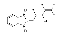 N-(2,3,4,5,5-pentachloro-penta-2,4-dienyl)-phthalimide结构式