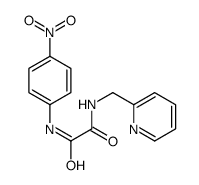 N'-(4-nitrophenyl)-N-(pyridin-2-ylmethyl)oxamide Structure