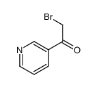 3-(2-溴乙酰基)吡啶结构式