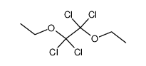 1,2-Diethoxy-1,1,2,2-tetrachloroethane structure