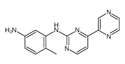 6-Methyl-N1-(4-(pyrazin-2-yl)pyrimidin-2-yl)benzene-1,3-diamine结构式