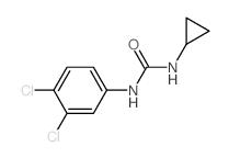 1-cyclopropyl-3-(3,4-dichlorophenyl)urea structure