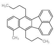7,12-dibutyl-8-methylbenzo[k]fluoranthene Structure